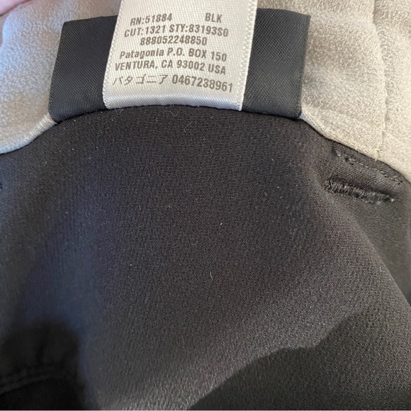 Patagonia Women's Simple Guide Pants Black Size L - Picture 6 of 9
